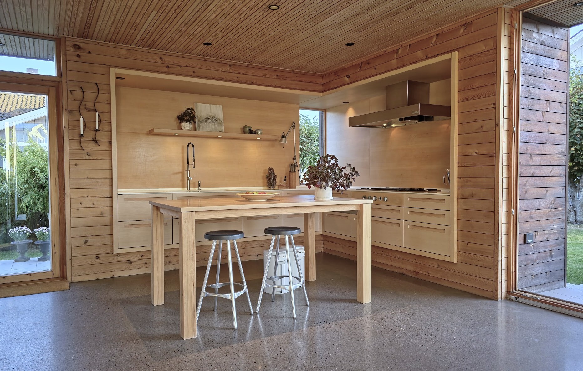 Westh Idé & Design AB modernt arkitektritat trähus